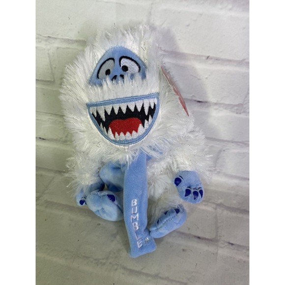 Rudolph The Red Nosed Reindeer Bumble Abominable Snow Monster Stuffed Plush Toy - Picture 1 of 6